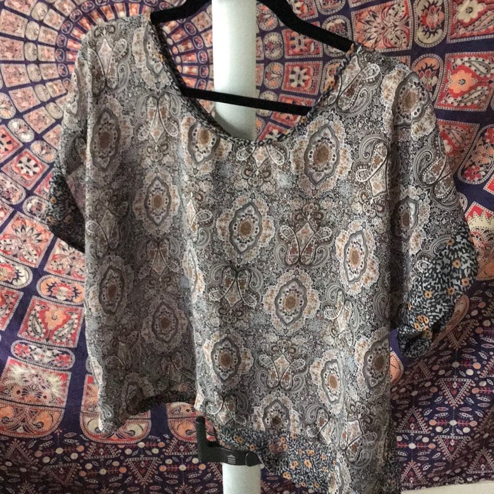 Cute chiffon blouse